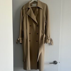 OAK + FORT Oversized Beige Trench Coat *NEW*